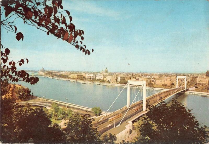 BR88663 budapest hungary mount gellert tramway tram