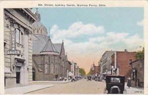 Ohio Martins Ferry 4th Street Looking North