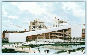 Proposed WASHINGTON STATE PAVILION at 1974 EXPO in Spokane, WA  ~ Postcard