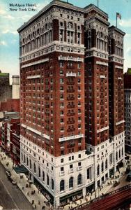 New York City The McAlpin Hotel 1913