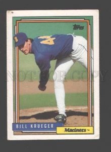 088918 Baseball Topps CARD 1992 Bill Krueger Mariners #368