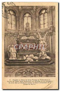 CARTE Postale and Chaisse Old Chapel of St. Therese of the Child Jesus in Lis...