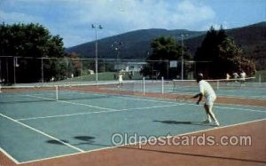 The Fallsview, Ellenville, N.J., USA Tennis Unused pin hole top edge, corners...