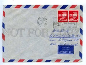414499 USA 1975 SPACE special cancellations Apollo Soyuz air mail real posted