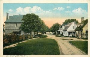 VA, Yorktown, Virginia, Main Street, Kaufmann's No. A-15328