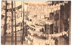 Washday,  New York,  Laundry