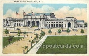 Union Station, Washington DC, USA Train Railroad Station Depot Unused 