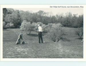 Unused Pre-1980 GOLFING AT OAK RIDGE GOLF COURSE Bernardston MA t4102@