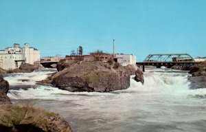 Upper Spokane River Falls,Spokane,WA