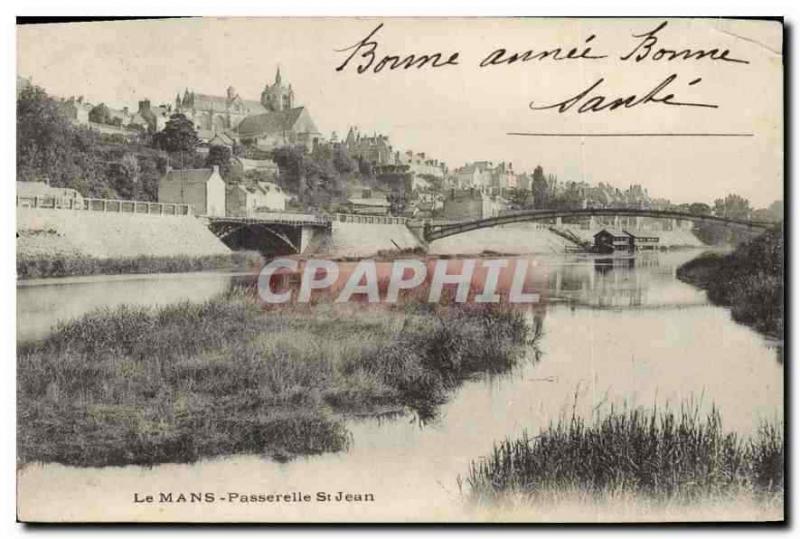 CPA Le Mans Passerelle St Jean 