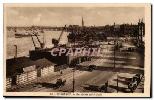 Bordeaux - Quays south coast - Old Postcard