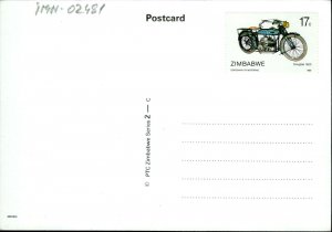 IMN02481 douglas 1920 zimbabwe centenary of motoring maxim card moto motorcycle 