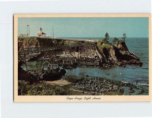 Postcard Cape Arago Light House Charleston Oregon USA