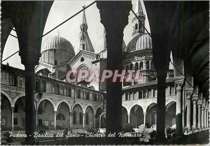 Postcard Modern Padova Basilica del Santo Cloister of Nouziato