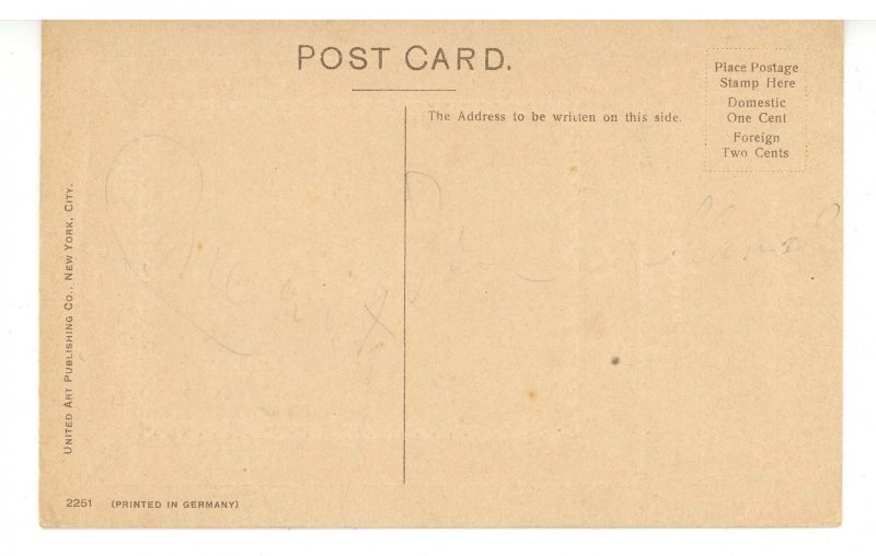 Firemen, Firefighting - The Fire Alarm  (embossed)