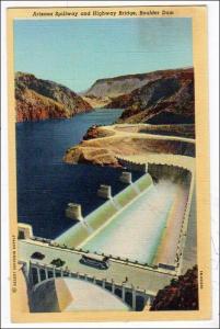NV - Boulder Dam.  Spillway & Highway Bridge