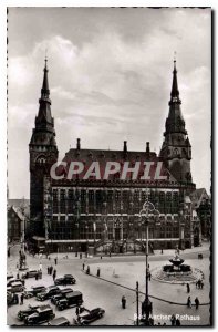 Old Postcard Bad Aachen Rathaus