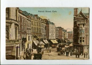 3130245 Ireland CORK Patrick Street TRAM Vintage postcard