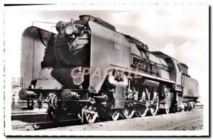 Postcard Old Train Locomotive Alsace Lorraine S 16 in 1401 and 1402