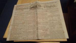 1804 NEWSPAPER INDEPENDENT CHRONICLE $150 or best offer