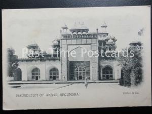 c1902 - Mausoleum of Akbar, Secundra - Undivided Back