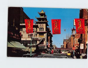 Postcard Chinatown San Francisco California USA