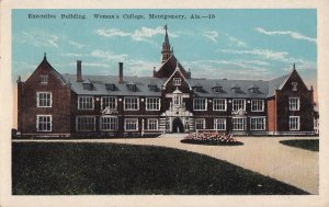 Postcard Executive Building Woman's College Montgomery AL