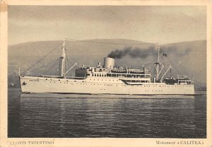 MN Calitea Lloyd Treistino Ship Line Ship 