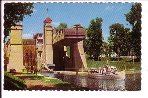 Hydraulic Lift Lock, Peterborough Ontario, 