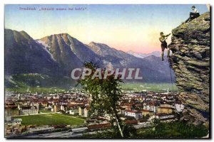 Austria Innsbruck Osterreich Asutria Old Postcard M Schneiss muass my habb