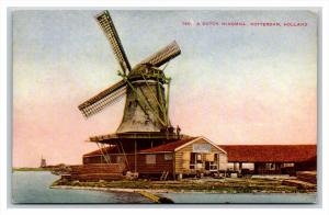 Holland Rotterdam  Dutch Windmill