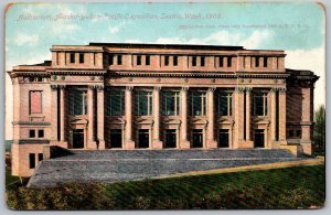 Alaksa Yukon Pacific Exposition Seattle Washington 1909 Postcard Auditorium