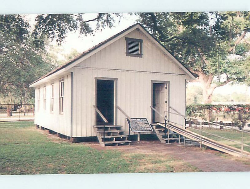 1980s BUNKER HILL SCHOOLHOUSE Bradenton Florida FL AG9794