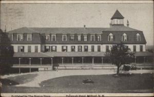 Milford NH Ponemah Hotel c1910 Postcard