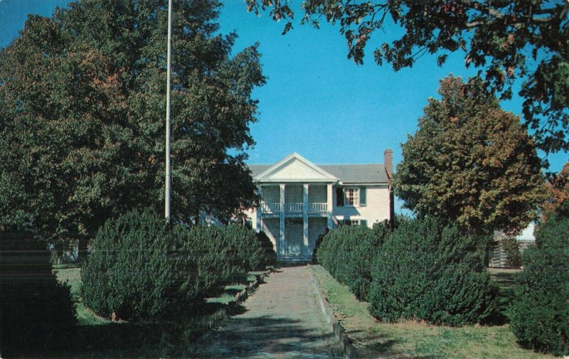 Civil War Boy Hero of the Confederacy Sam Davis House, Smyrna, Tenn. Postcard