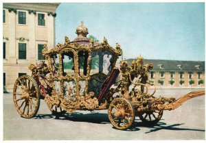 Postcard The Imperial Coach Of The Court Kunsthistorisches Museum Vienna Austria