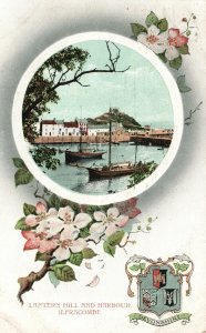 Vintage Postcard 1911 Lantern Hill & Harbour Ilfracombe North Devon England UK