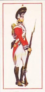 Carreras Vintage Cigarette Card Military Uniforms 1976 No 12 Private 1791 Fir...