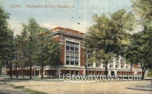 Washington School - Danville, Illinois IL