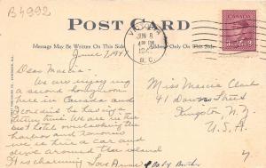 B4992 Flower Baskets Building Victoria  front/back scan