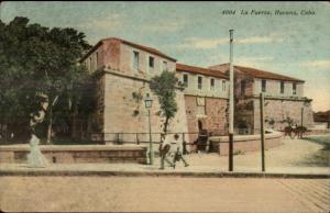 Havana Cuba La Fuerza c1910 Postcard