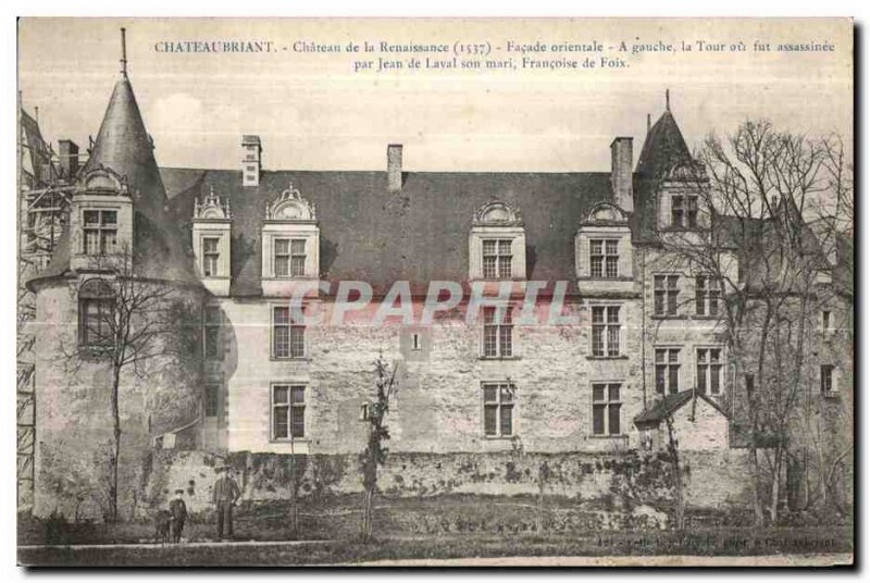 Chateaubriant - Renaissance Chateau - Old Postcard