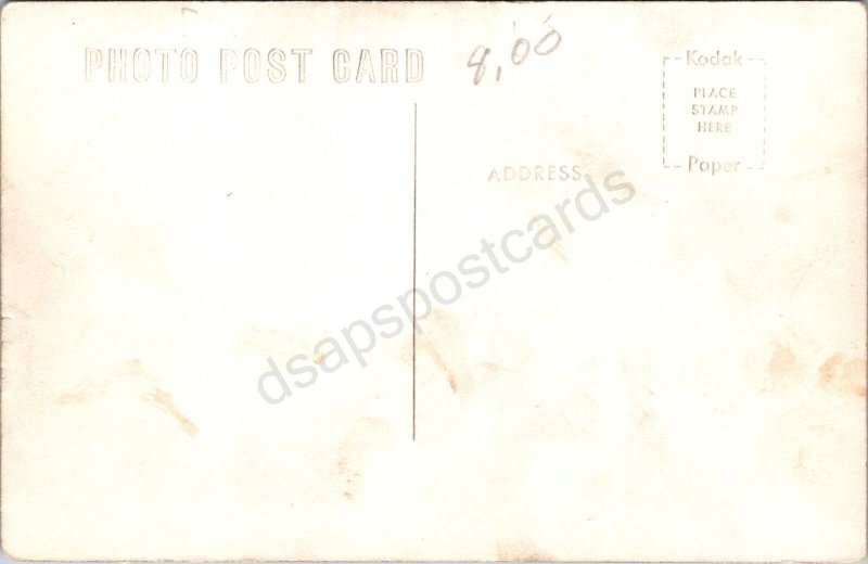 K14/ Waycross Georgia RPPC Postcard c40-50s Okefenokee Swamp Cline236