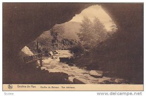 Gouffre De Belvaux, Vue Interieure, Grottes De Han, Luxembourg, BELGIUM, 1900...