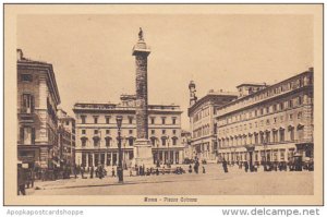 Italy Roma Rome Piazza Colonna