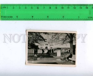 222812 RUSSIA Vyborg market old miniature photo postcard