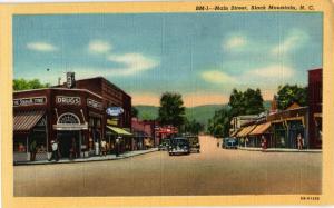 MAIN STREET BLACK MOUNTAIN NORTH CAROLINA