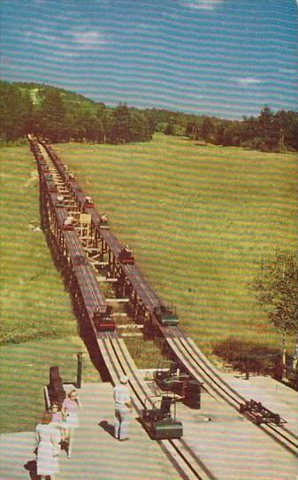 Arriving At Base Station Mount Cranmore Skimobile North Conway New Hampshire