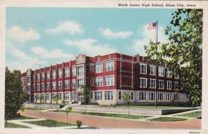 Iowa Sioux City North Junior High School 1954 Curteich