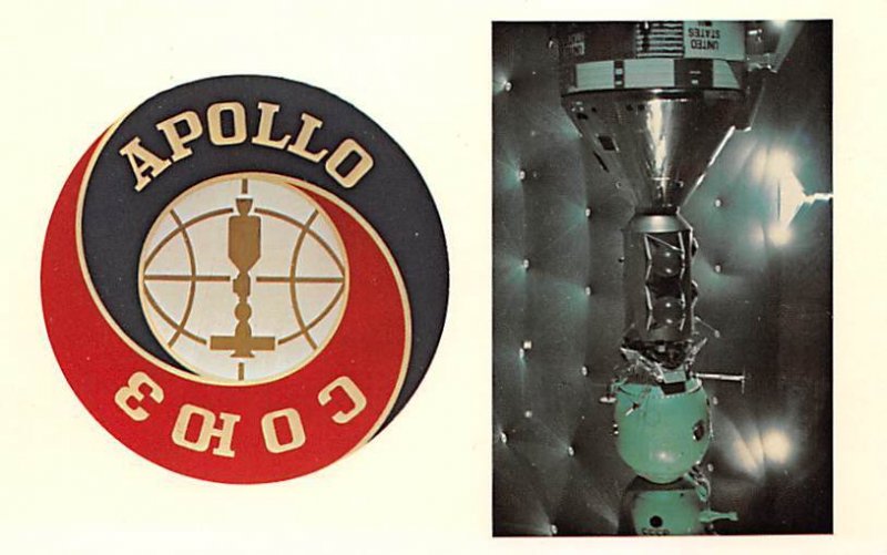 Apollo-/Soyuz test project official emblem Space Unused 